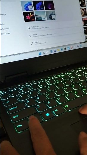 How to Stop the Keyboard Lights from Flashing & Changing colors
