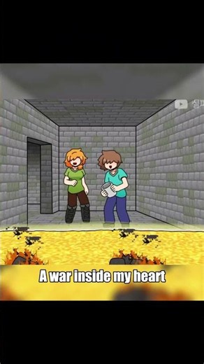 Steve and Alex trolled Silverfish BANG BANG BANG #minecraftanimation #steve #alex