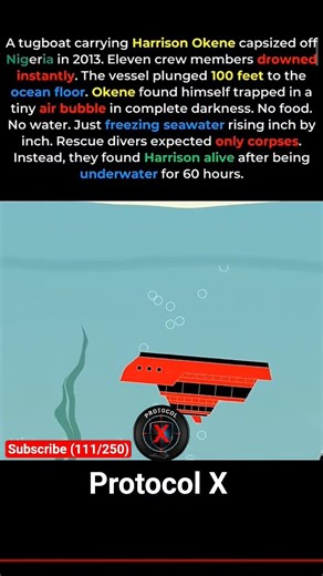 How a Cook Survived in a Sunken Ship 🚢💀 #shorts #subscribe