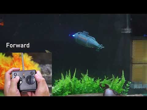 YEIBOBO ! 6 Channels Mini RC Submarine Toy