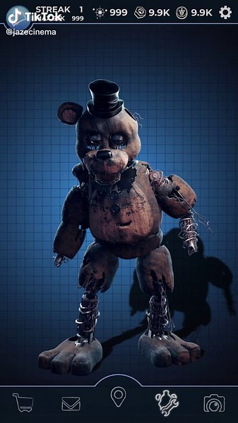 Stylized Ignited Freddy Animatronic Workshop Animations