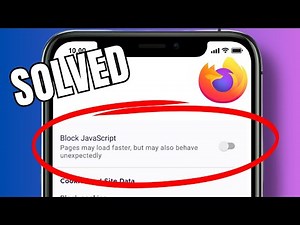 How to enable JavaScript in Firefox