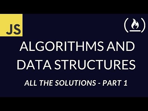 freeCodeCamp - All the solutions to JavaScript Algorithms and Data Structures (part 1)