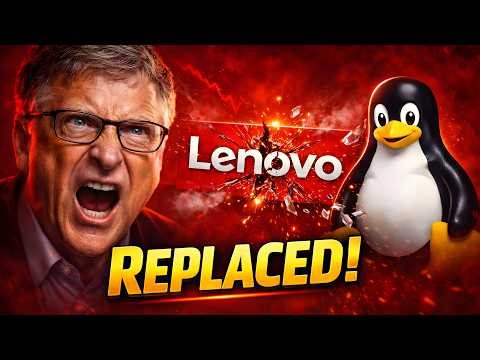 Bill Gates FURIOUS As World's Largest PC Maker OFFICIALLY Replaces Windows With Linux!