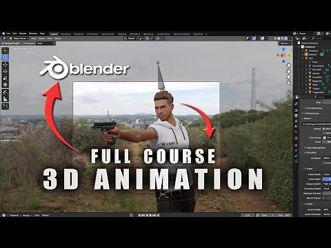 How to Create 3D Animation in Blender – Full Beginner Course