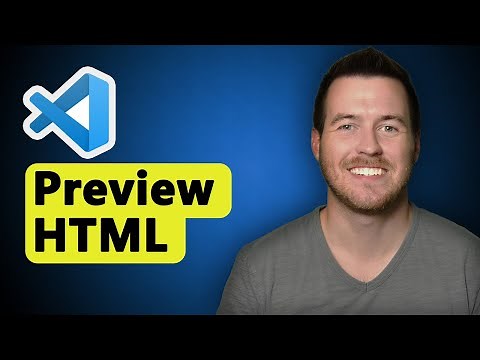 How to Preview HTML In VSCode