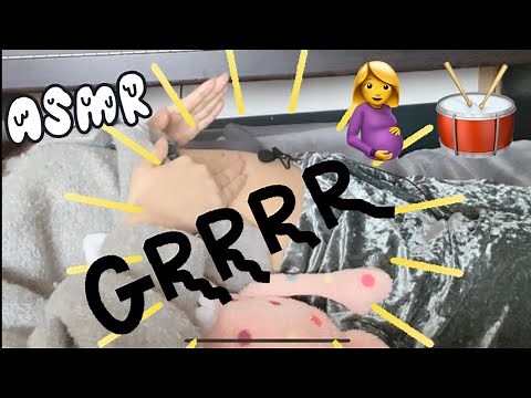 SUB) Stomach rumble when making "air baby" and "water baby" on an empty stomach 🤰👶💨💧🥁🎶.