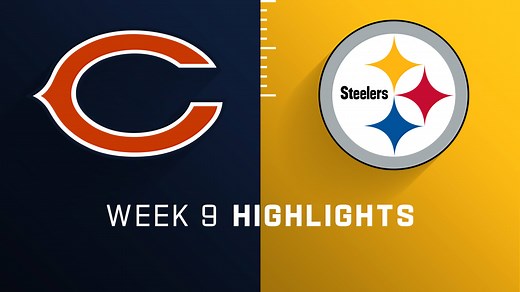 Bears vs. Steelers highlights | Week 9