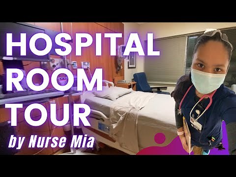 Hospital Room Tour in US (2022) by Nurse Mia