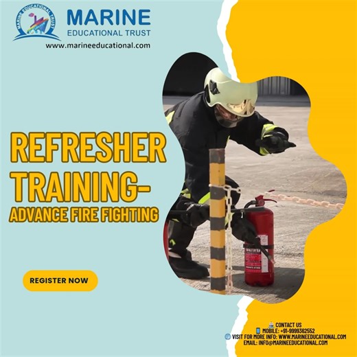 Marine EducationalTrust | REFRESHER TRAINING – ADVANCE FIRE FIGHTING (AFF) Ensure continued competence and STCW compliance with Refresher Training in Advanced Fire... | Instagram