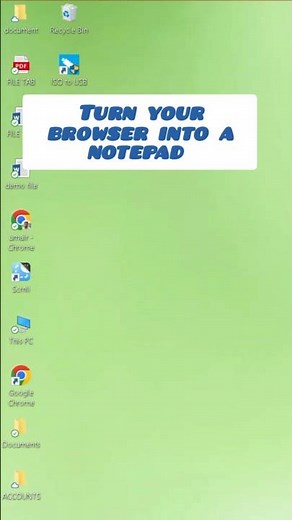 How to create a browser notepad #browser #notepad