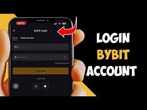 How To Login Bybit Account 2024 | Bybit App Sign