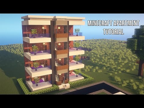 Minecraft Apartment Tutorial build