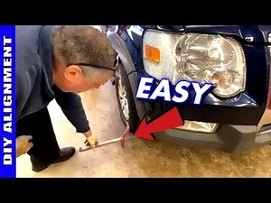 How To Use Vehicle Alignment Toe-In Gauge Bar