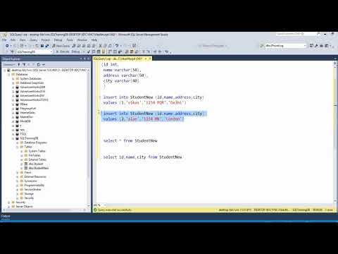 How to Create Tables & Insert Data in SQL Server | T-SQL Practical Training | Part 5