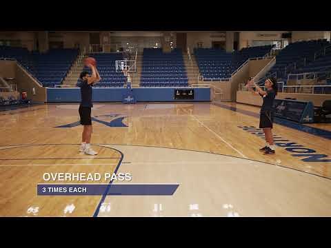 Basketball: Passing- Bounce, Chest, & Overhead