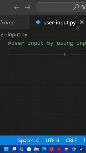 Getting User Input in Python | input() Function Explained for Beginners In this beginner-friendly Python tutorial, you’ll learn how to get input from users using the built-in input() function. This is a key step in making interactive programs! 🎯 What you’ll learn in this video: ✅ How to use input() in Python ✅ Storing user input in variables ✅ Converting user input to numbers using int() and float() ✅ Writing simple interactive scripts #PythonInput #LearnPython #PythonForBeginners #InputFunctio