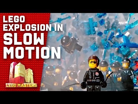 Every stunning LEGO explosion in slow motion | LEGO Masters Australia 2020