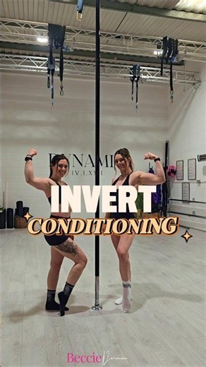 INVERT YOUR GOAL MOVE? OR ARE YOU TEACHING INVERTS AT THE MOMENT? 🙌#polefitness #inverts