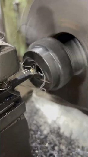 How Lathe Machine Works | Full Metal Turning Process Explained #LatheMachine #CNCturning