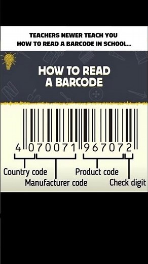 “They Never Taught You This Barcode Secret in School 😱