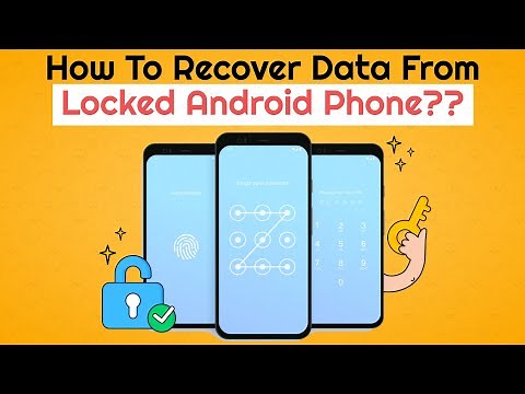 How To Recover Data From Lock Android Phone | 100% Working | Android Data Recovery