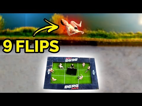The Day We Broke the WORLD RECORD of FLIPS...
