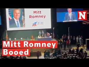 Watch: Mitt Romney Booed At Republican Convention In Utah