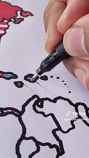 Dibuja y pinta todas las banderas del continente America 🌎 @escudomania