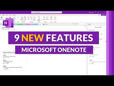 Microsoft OneNote New Features // 9 updates