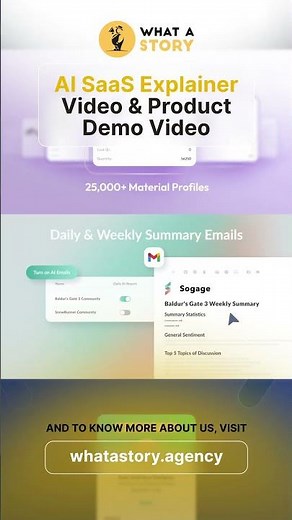 AI SaaS Explainer & Demo Video Examples | What a Story Video Production Agency for B2B
