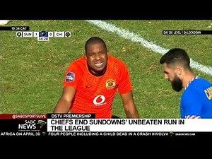 Kaizer Chiefs end Mamelodi Sundowns' unbeaten run in DSTV Premiership