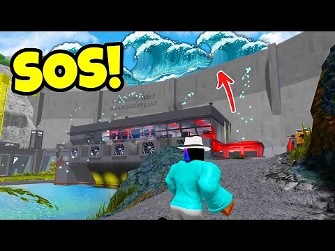 Epic DAM DISASTER COLLAPSE Destruction! - Roblox Chaos