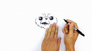 How to Draw Chewbacca | Star Wars