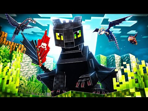 How To Train Your Dragon In Minecraft?!...
