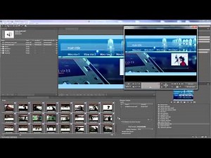 Adobe Encore - Authoring a DVD Part 2 - Adding and editing menus