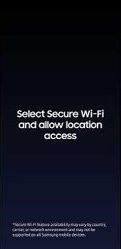 Advanced Wi-Fi Settings: How to protect your connection in public | Samsung