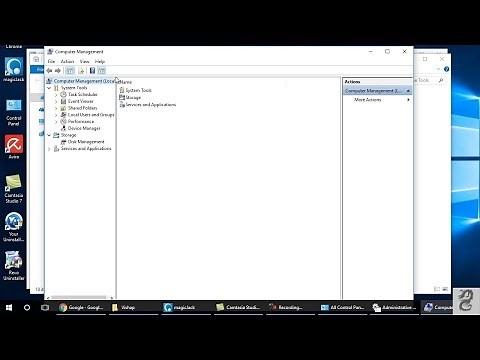 How to open computer management Windows 10
