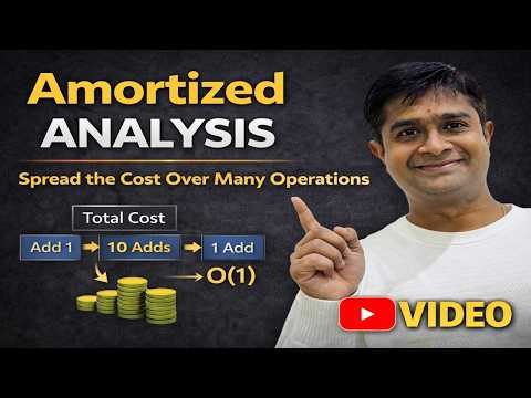 Why ArrayList add() is NOT O(n) | Amortized Analysis Explained