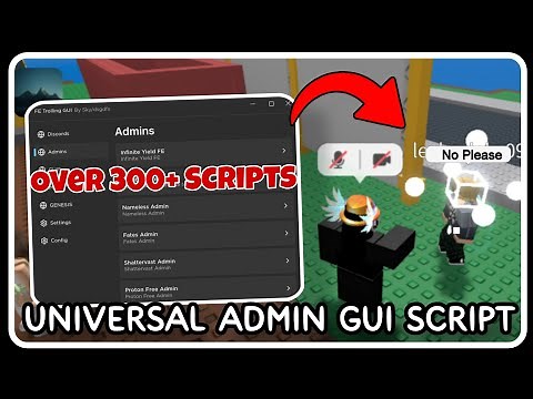 [ BEST ] Universal Admin Trolling Script - ROBLOX SCRIPTS - 300+ Scripts in ONE Gui - 2024