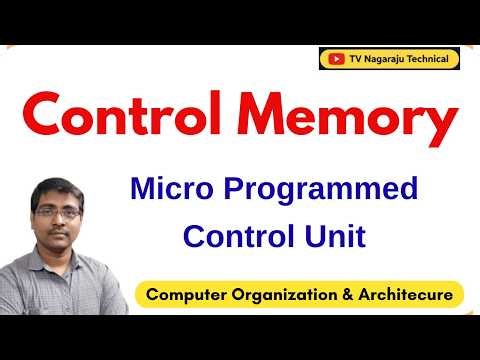 Control Memory | Microprogrammed Control Unit | Computer Organization and Architecture | COA