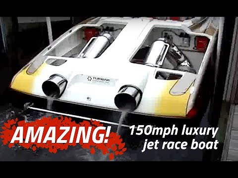 AMAZING 50' 150mph luxury race boat