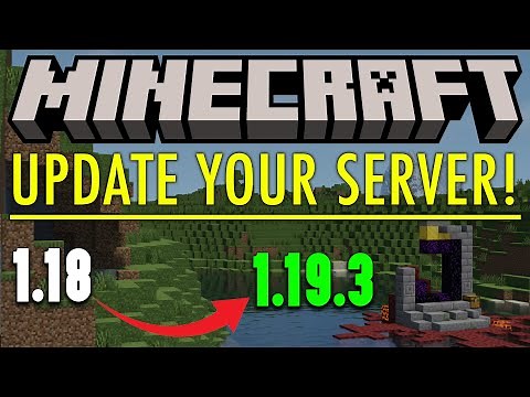 How To Update a Minecraft Server to 1.19.3