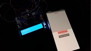 Arduino Send Messages from Android to LCD with MIT App Inventor