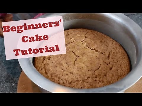 How to bake a cake at home | Cake tutorial for beginners (how to make cake)