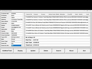 How to Create a Hotel Database Management System in Python - Full Tutorial
