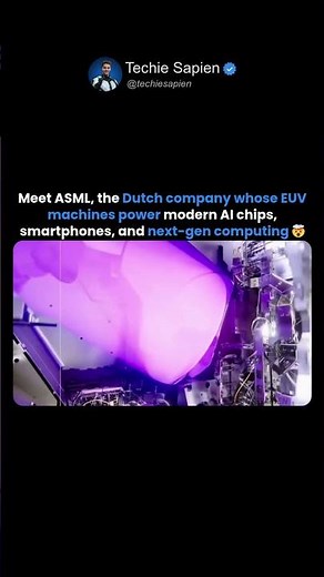 Meet ASML — The Dutch Company Powering AI Chips And Next-Gen Computing 🤯💻