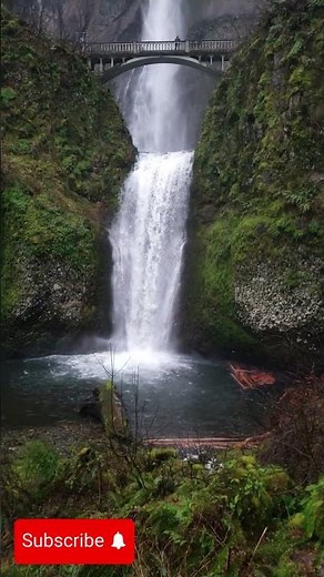 The Iconic Waterfall of the Columbia River Gorge