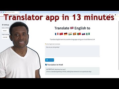 Create Your Own AI Language Translator with Python & Ollama (Beginner Tutorial)
