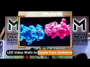 LED Video Walls for Eye-Catching Trade Show Booths - Exponents Insta USA
